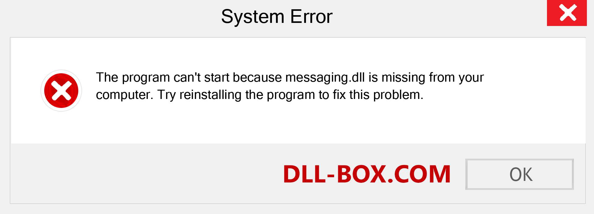  messaging.dll file is missing?. Download for Windows 7, 8, 10 - Fix  messaging dll Missing Error on Windows, photos, images